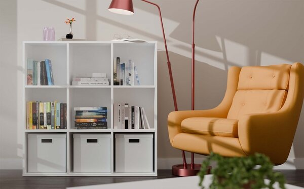 TP Living Regál Malax 110 cm bílý