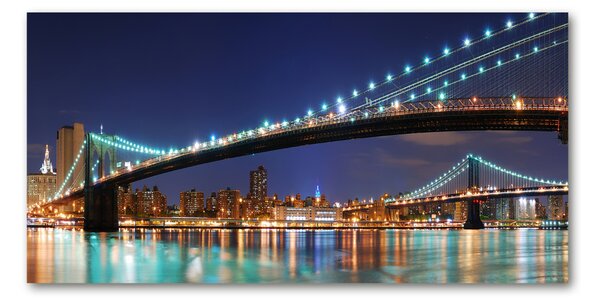 Foto obraz skleněný horizontální Manhattan New York osh-24236764