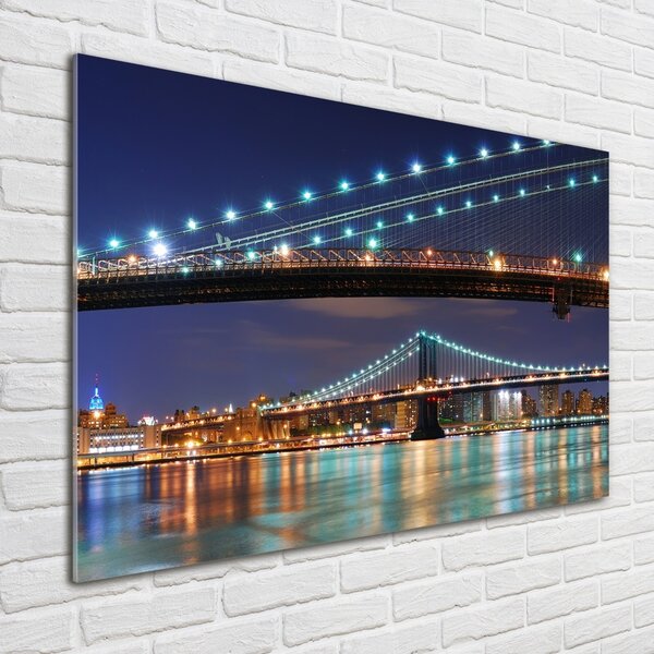 Foto obraz skleněný horizontální Manhattan New York osh-24236764
