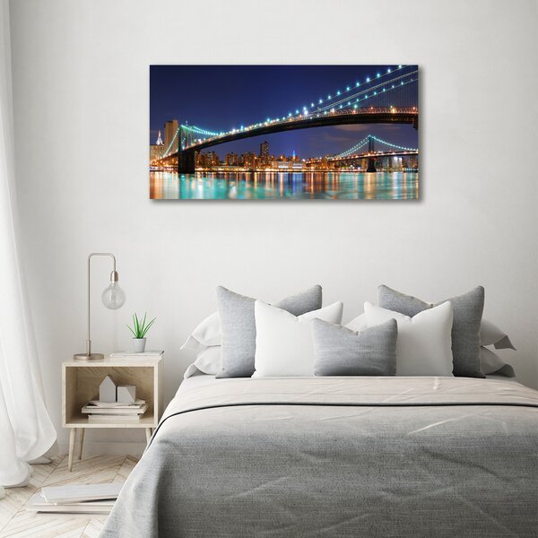 Foto obraz skleněný horizontální Manhattan New York osh-24236764