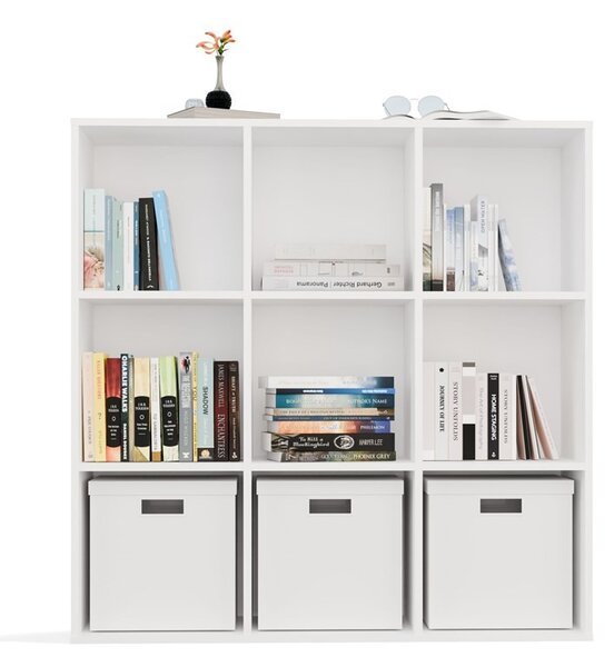 TP Living Regál Malax 110 cm bílý