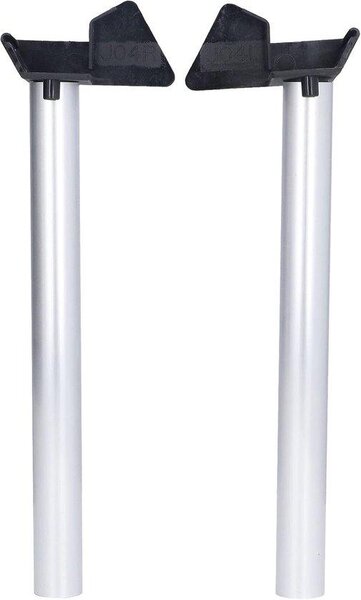 Dvoudílná sada odvodňovacích trubek pro skleníky, vyrobená z PVC a hliníku, snadná instalace, vhodná pro malé skleníky a zahrady, barva: zelená
