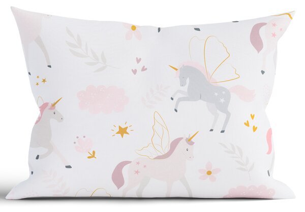 MK Lůžkoviny Bavlněný povlak na polštář Renforcé 40 x 60 cm - Unicorn