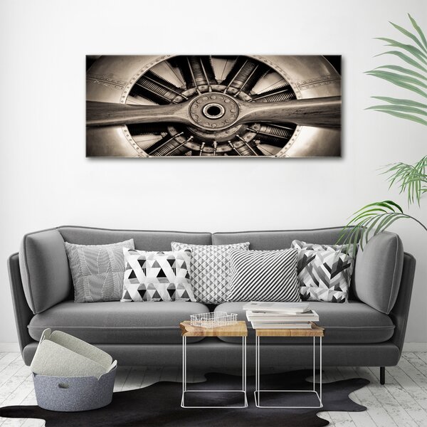 Moderní fotoobraz canvas na rámu Motor letadla oc-29963668