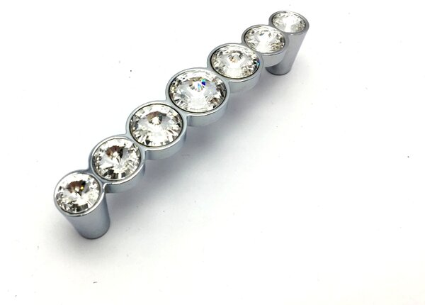 Nábytková úchytka Ruota chrom SWAROVSKI Rozteč úchytky (mm): 32