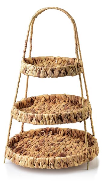 Mondex Servírovací stojan AMPARO 50 cm vodní hyacint natural