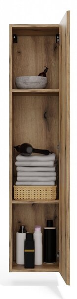 TP Living Závěsná koupelnová skříňka Ryfo 31 cm dub evoke