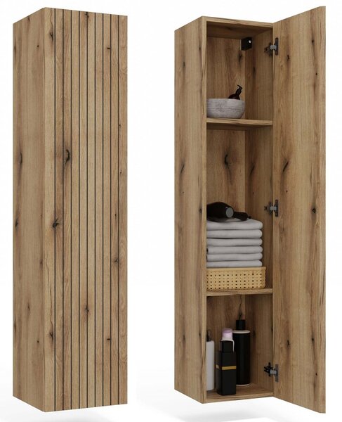 TP Living Závěsná koupelnová skříňka Ryfo 31 cm dub evoke