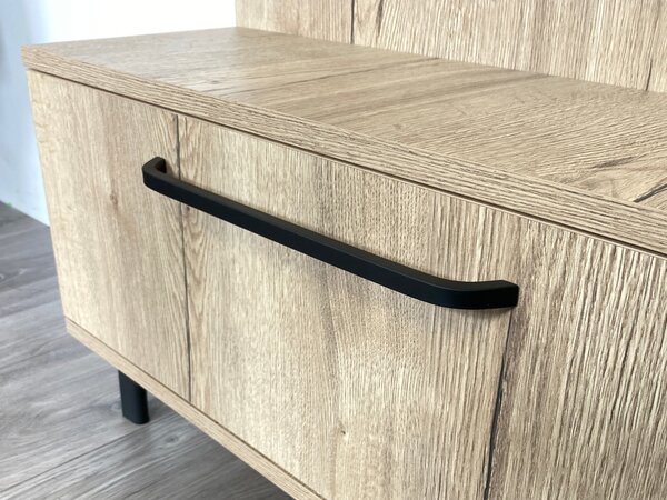 In-Design Nábytková úchytka SLIM černá Rozteč úchytky (mm): 160