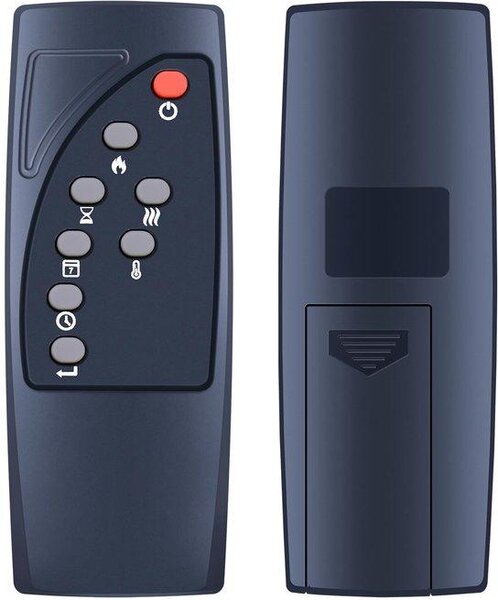 Replacené dálkové ovládání pro elektrický krb, pro