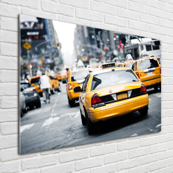 Foto obraz fotografie na skle Taxi New York osh-34843570