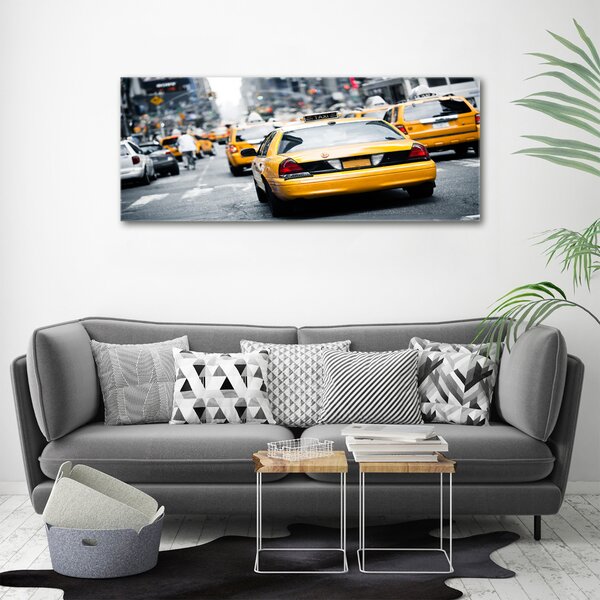 Moderní obraz canvas na rámu Taxi New York oc-34843570