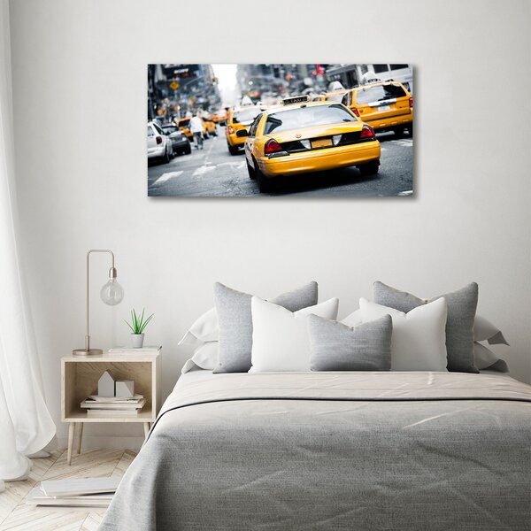 Moderní obraz canvas na rámu Taxi New York oc-34843570