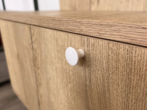 In-Design Nábytková knopka TAIP bílá