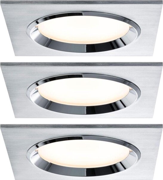 Paulmann 92696 - SADA 3xLED/8W Stmívatelné podhledové svítidlo DICE 230V