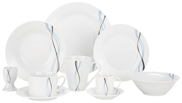 KOMBINOVANÁ SOUPRAVA 62dílné, porcelán keramika Boxxx - Kolekce nádobí