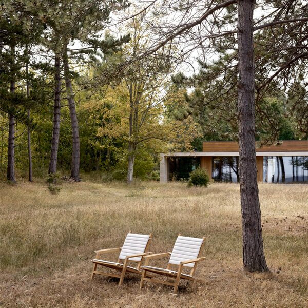 Carl Hansen designová zahradní lehátka AH603