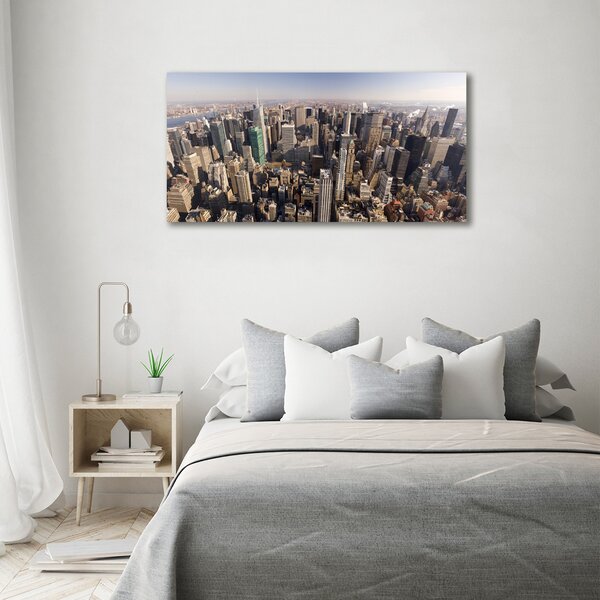 Foto obraz na plátně New York ptačí pohled oc-35764394