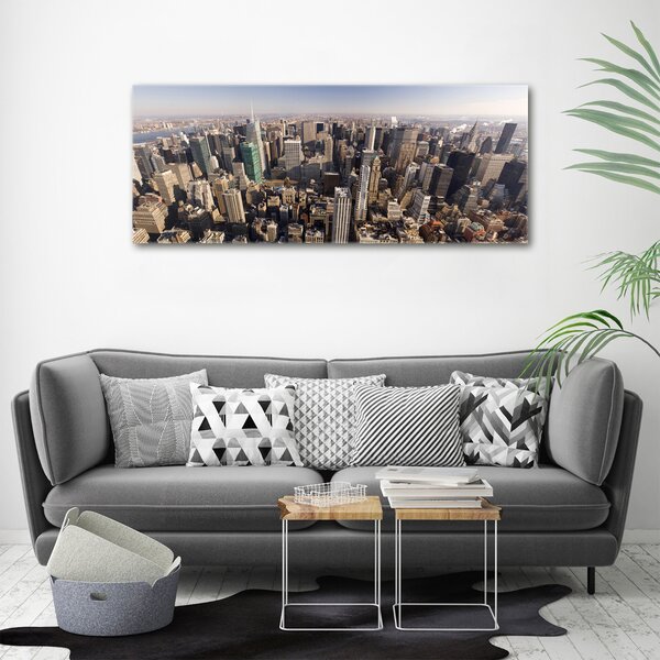 Foto obraz na plátně New York ptačí pohled oc-35764394