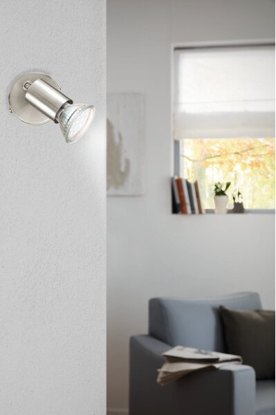 Eglo 92595 - LED Nástěnné bodové svítidlo BUZZ-LED 1xGU10/2,8W/230V