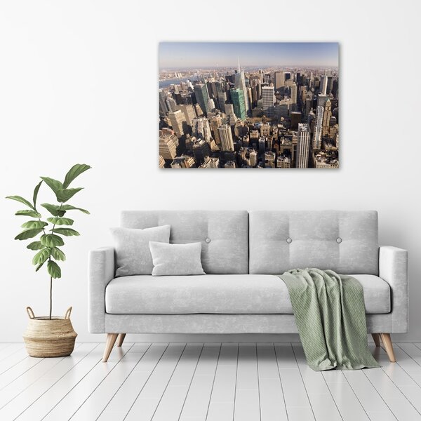 Foto obraz na plátně New York ptačí pohled oc-35764394