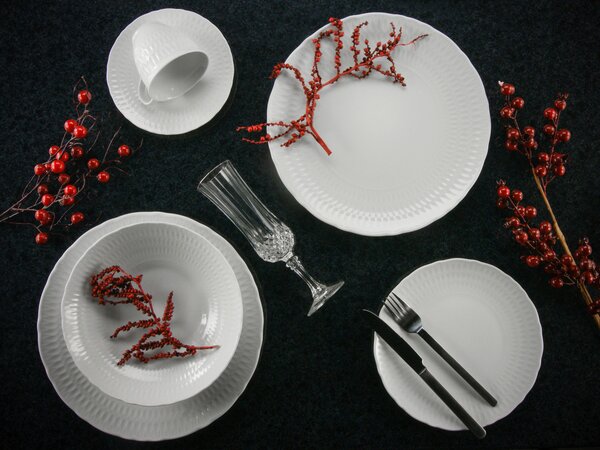 KOMBINOVANÁ SOUPRAVA, 8dílné, porcelán Creatable - Online Only nádobí, Online Only