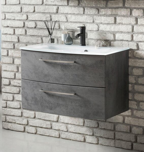SKŘÍŇKA S UMYVADLEM, 80 cm Held - Koupelnové série, Online Only