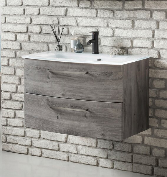 SKŘÍŇKA S UMYVADLEM, 80 cm Held - Koupelnové série, Online Only
