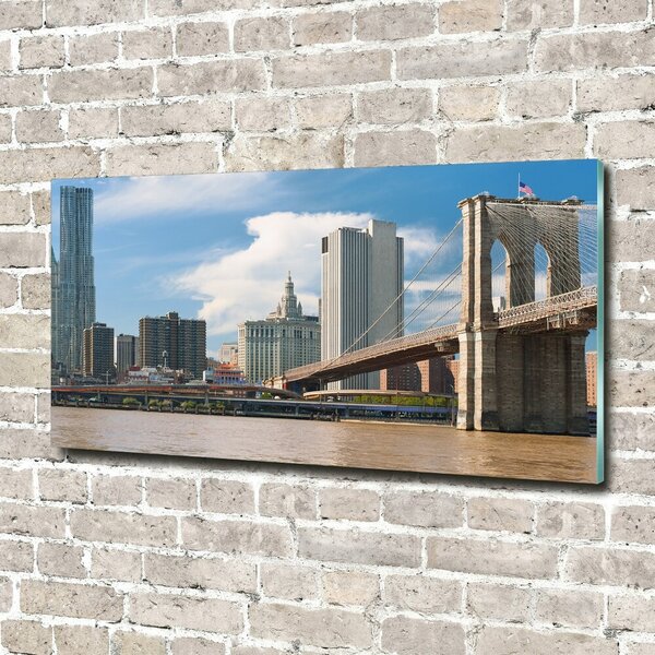 Foto obraz fotografie na skle Brooklynský most osh-37481066