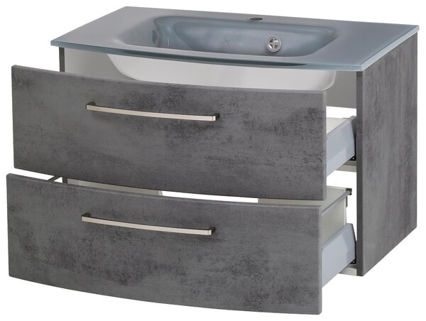 SKŘÍŇKA S UMYVADLEM, 80 cm Held - Koupelnové série, Online Only