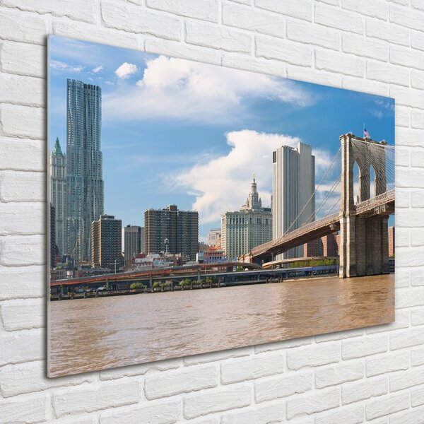 Foto obraz fotografie na skle Brooklynský most osh-37481066