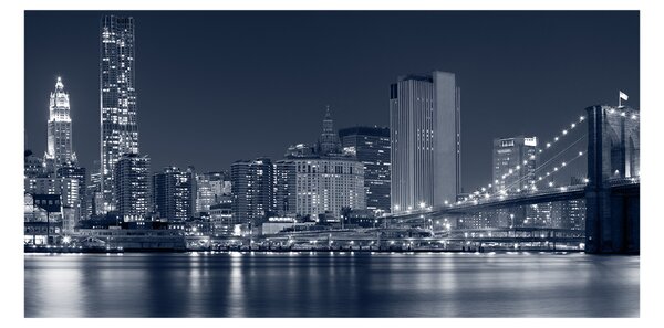 Moderní skleněný obraz z fotografie Manhattan New York osh-37762397