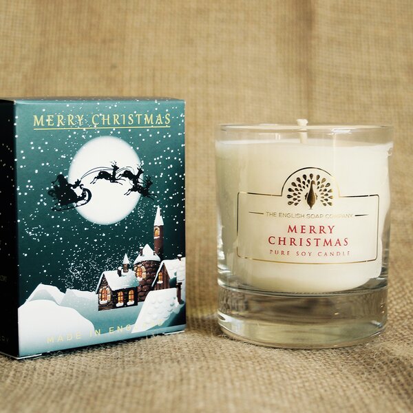 English Soap Company Winter Village Vonná svíčka, 170 ml