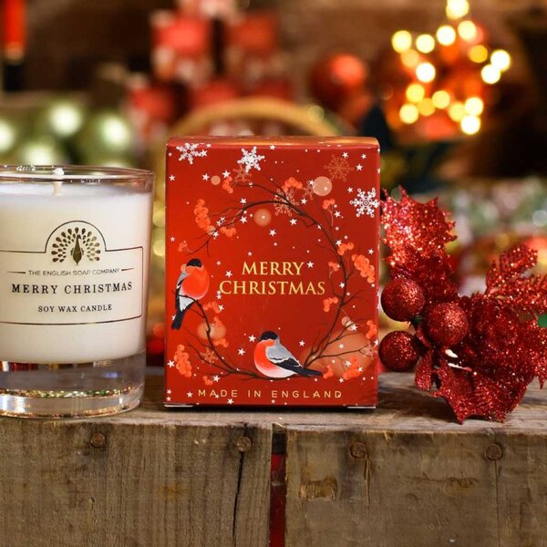 English Soap Company Merry Christmas Vonná svíčka, 170 ml