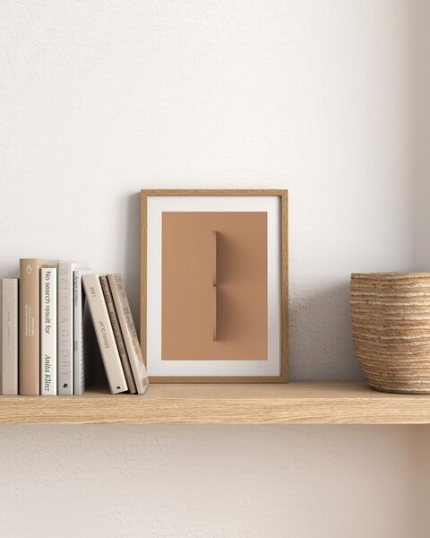 Idealform Poster no. 7 Arched shapes Barva: Silver grey, Velikost: 300x400 mm