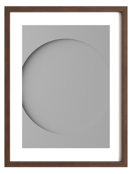 Idealform Poster no. 5 Round composition Barva: Silver grey, Velikost: 300x400 mm