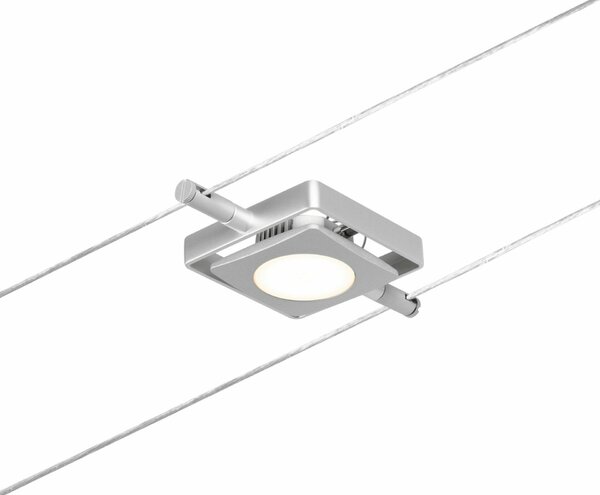PAULMANN LED lankový systém MacLED základní sada 5x4,5W 3000K 230/12V matný chrom/chrom