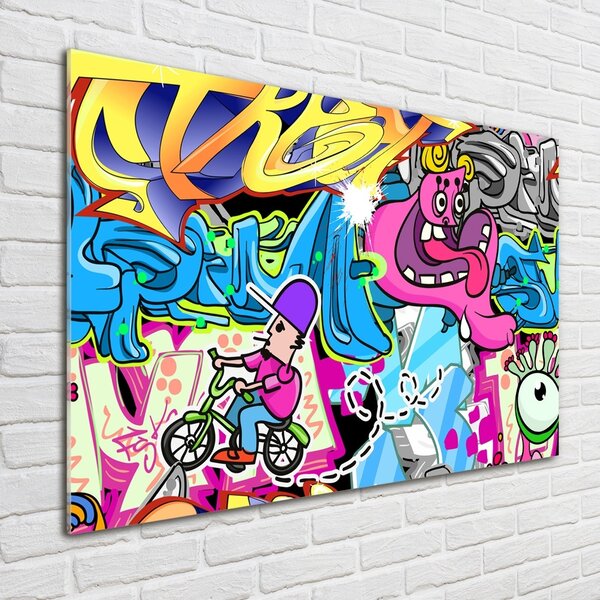 Foto obraz fotografie na skle Graffiti osh-38479152