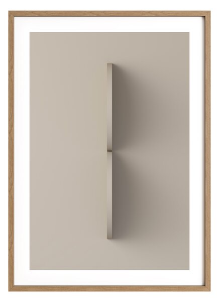 Idealform Poster no. 7 Arched shapes Barva: Smokey taupe, Velikost: 500x700 mm