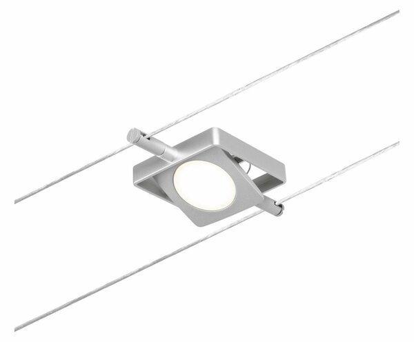 PAULMANN LED lankový systém MacLED základní sada 5x4,5W 3000K 230/12V matný chrom/chrom
