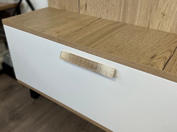 HÄFELE Nábytková úchytka GRID leštěná mosaz
