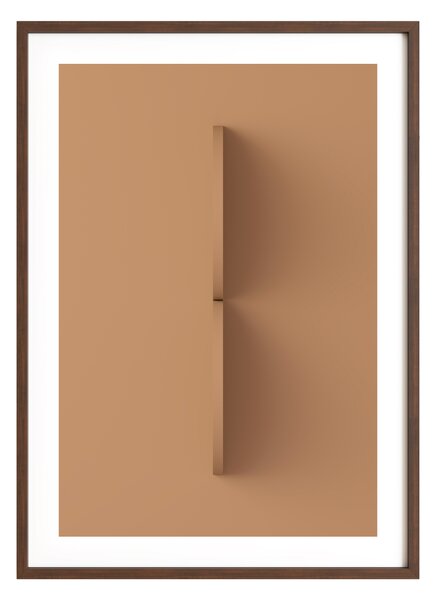 Idealform Poster no. 7 Arched shapes Barva: Terracotta, Velikost: 500x700 mm
