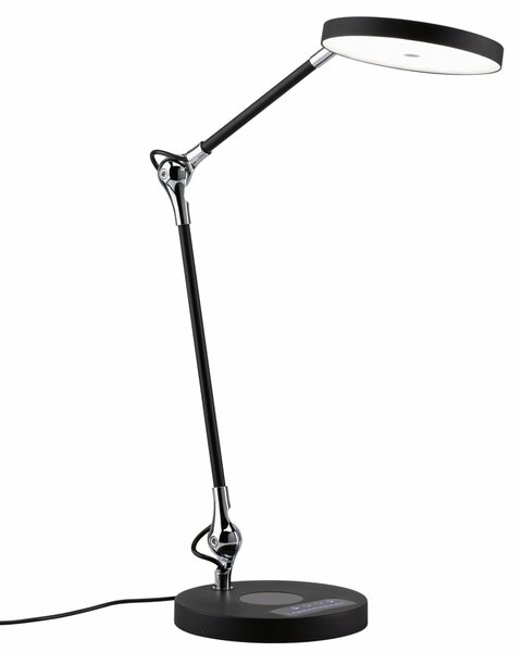 PAULMANN LED stolní lampa na psací stůl Numis 11W Qi nabíjení telefonu WhiteSwitch 2.700-6.500K 789.10