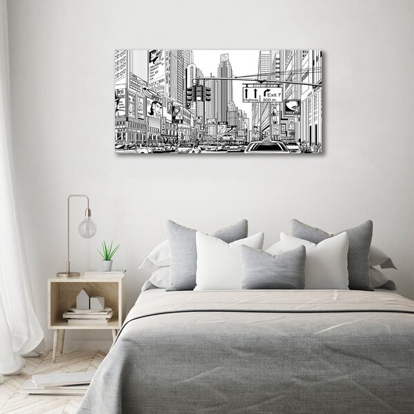 Foto obraz na plátně do obýváku Ulice New Yorku oc-39334170