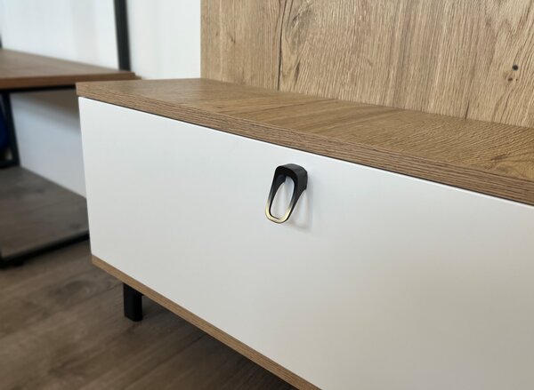 In-Design Nábytkový věšák/knopka Loki staromosaz