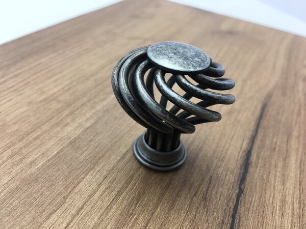 Nábytková knopka Virella ocel patina