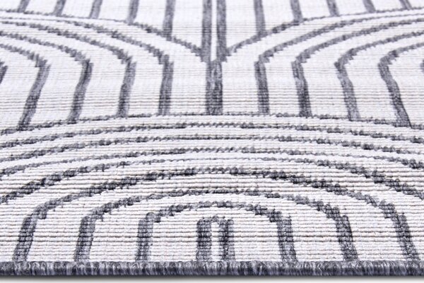 Hanse Home, Kusový koberec Pangli 105851 Silver – na ven i na doma, 80x150, šedá, chodba / předsíň