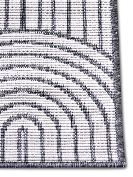 Hanse Home, Kusový koberec Pangli 105851 Silver – na ven i na doma, 80x150, šedá, chodba / předsíň