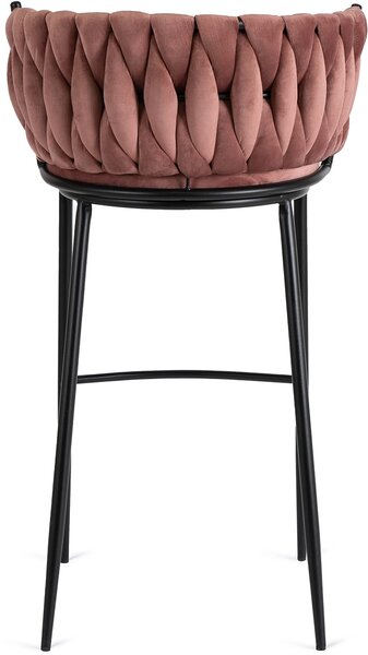 Barová židle Frenar 1 (růžová). Akce -20%