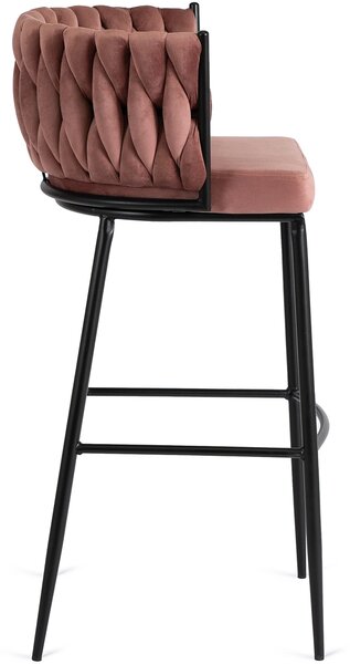 Barová židle Frenar 1 (růžová). Akce -20%